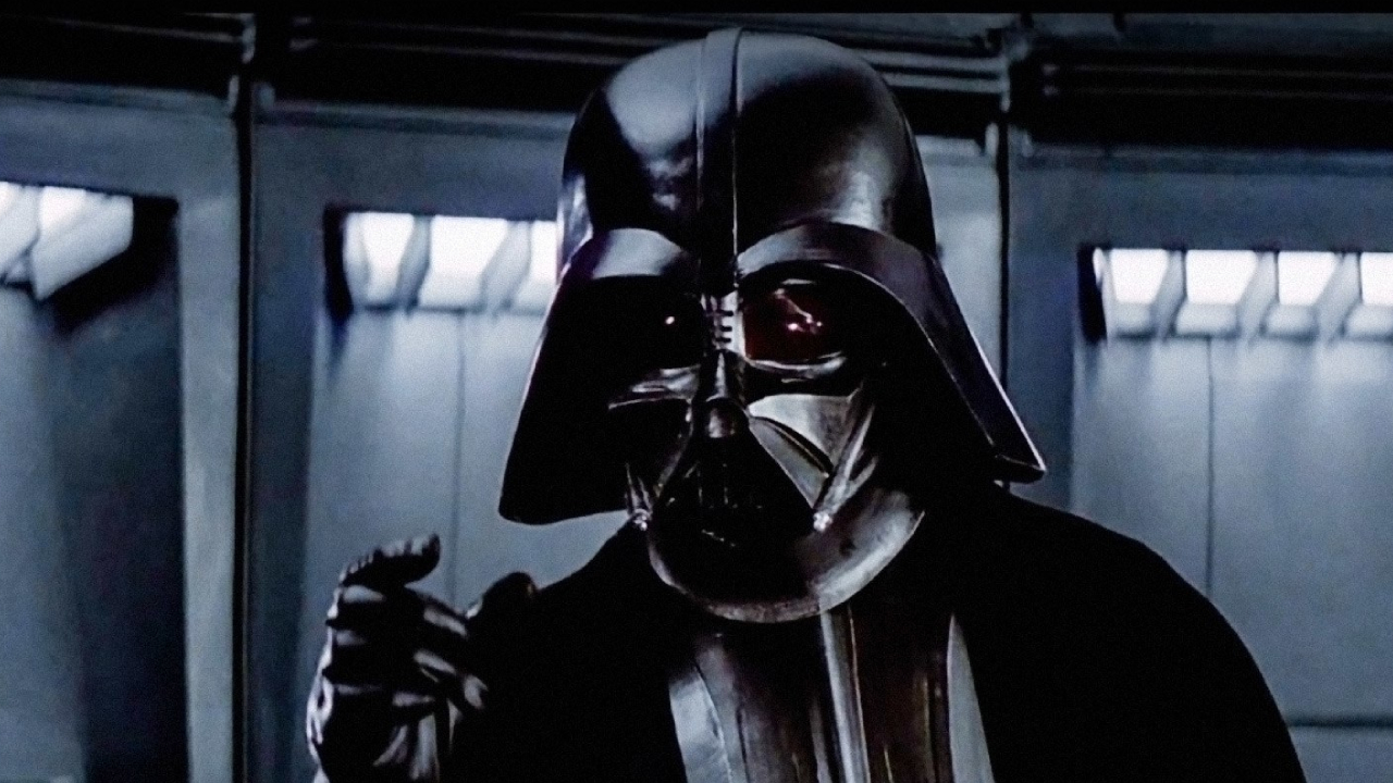 James Earl Jones dans le rôle de Dark Vador dans Star Wars : Épisode IV - Un nouvel espoir