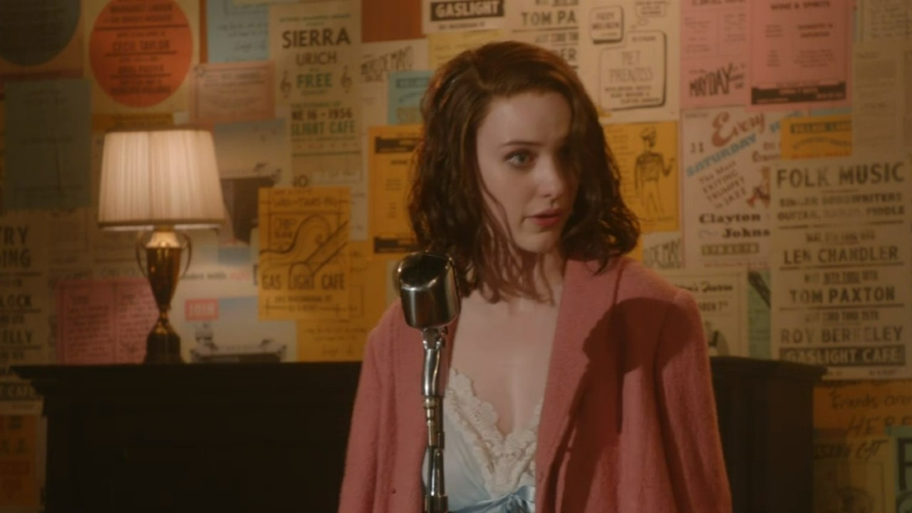 Rachel Brosnahan in „The Marvelous Mrs. Maisel“.