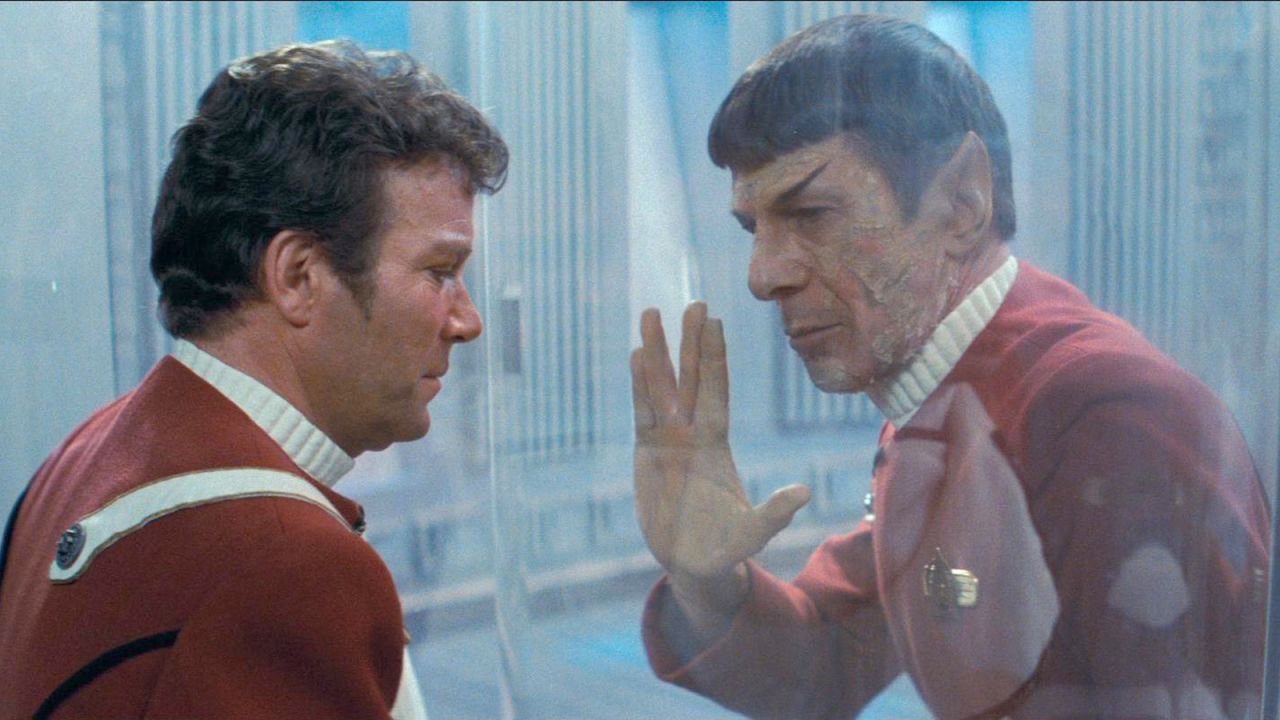 Spock et Kirk dans Star Trek II