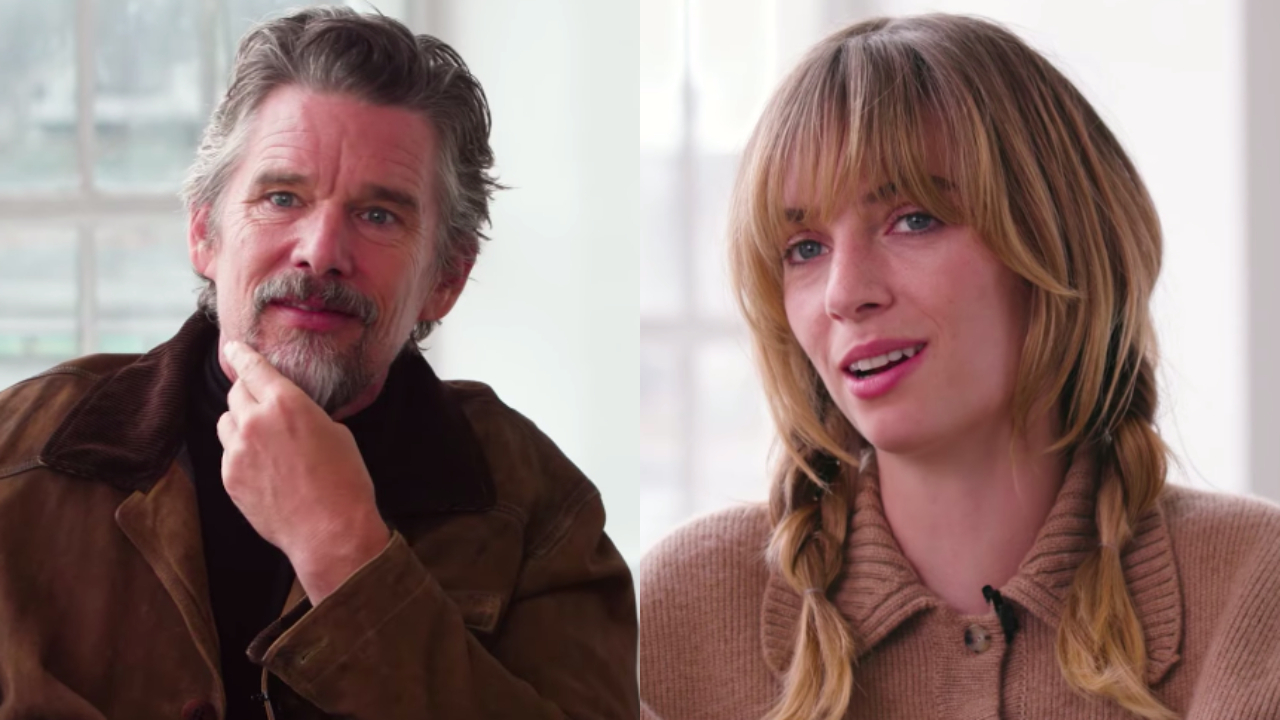 Ethan Hawke und Maya Hawke