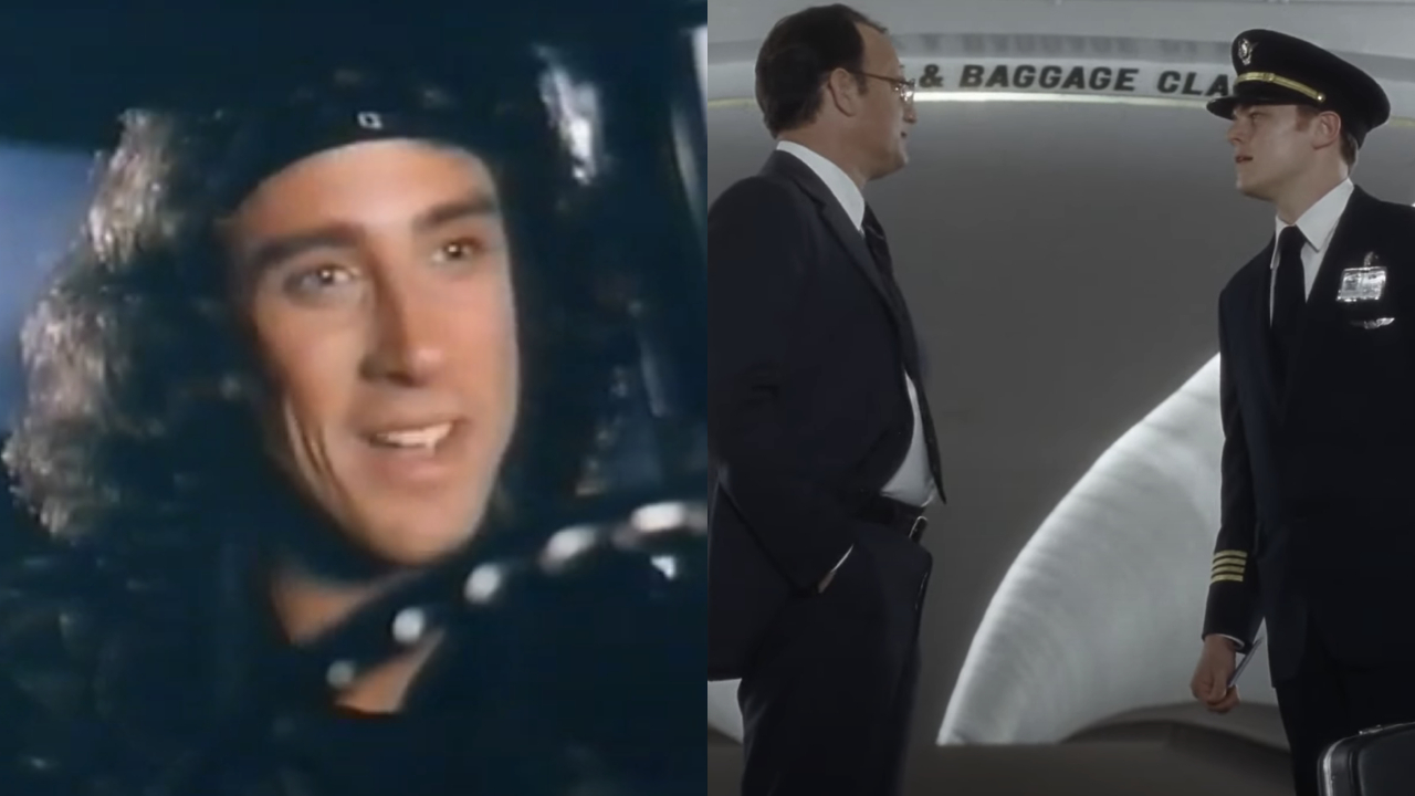 Matt Lattanzi in Catch Me If You Can und Tom Hanks und Leonardo DiCaprio in Catch Me If You Can