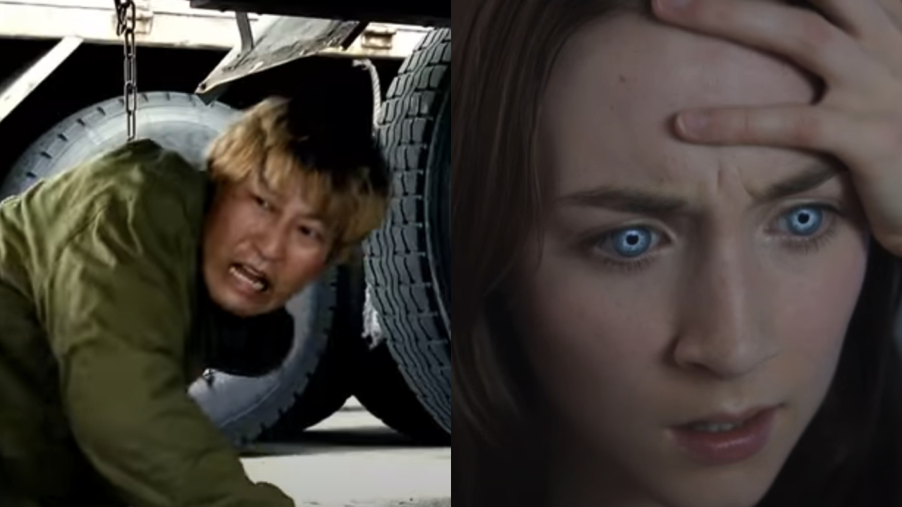 Song Kang-ho in „The Host“ und Saoirse Ronan in „The Host“.