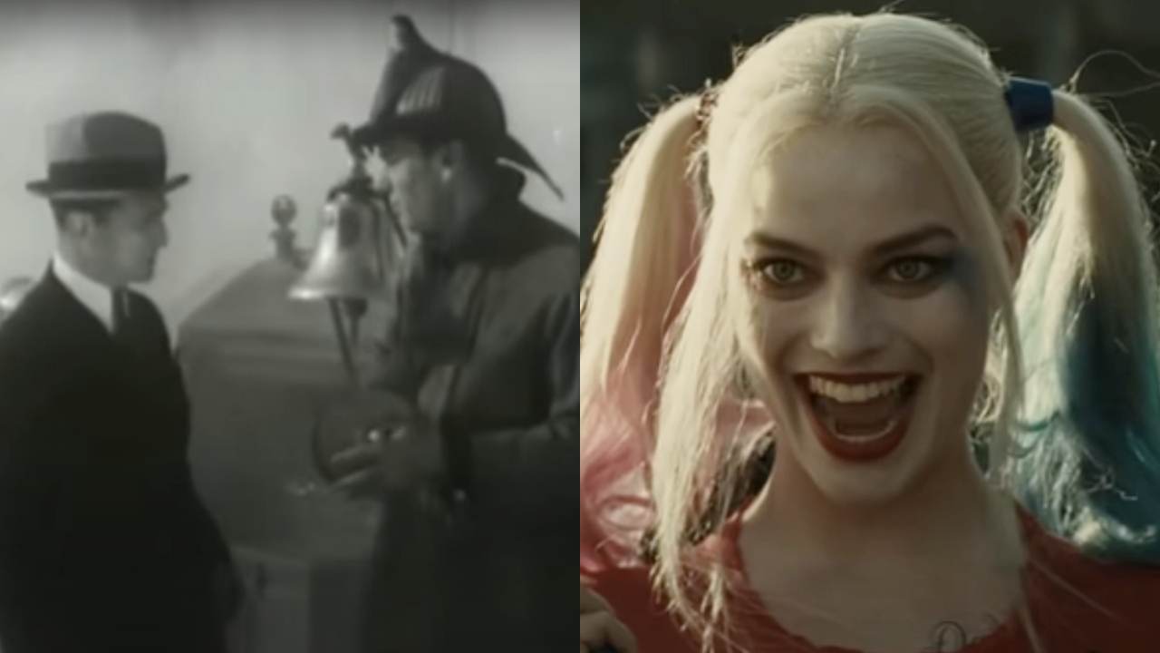 Feuerwehrmann im Suicide Squad und Margot Robbie im Suicide Squad