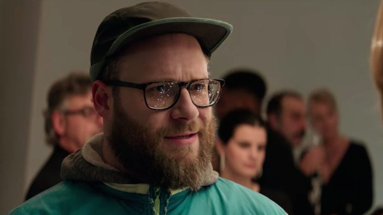 Seth Rogen in der Totalen