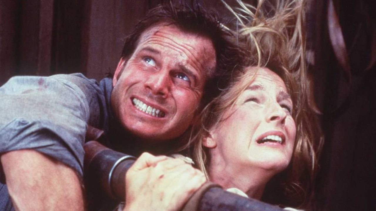 Bill Paxton und Helen Hunt in Twister