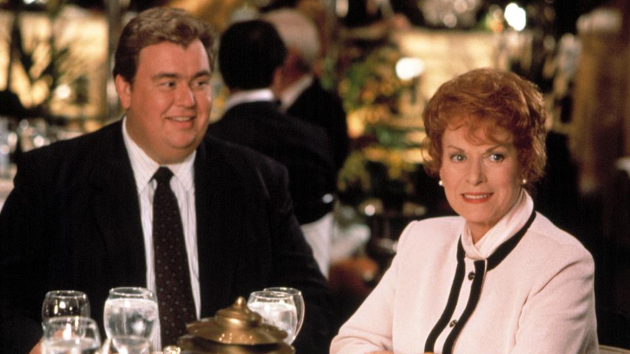 John Candy et Maureen O'Hara dans Only the Lonely