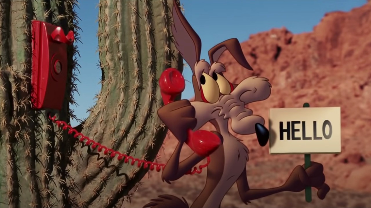 Wile E. Coyote dans Looney Tunes : de retour en action