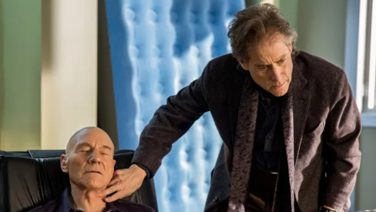 Patrick Stewart et Richard Lewis sur Blunt Talk