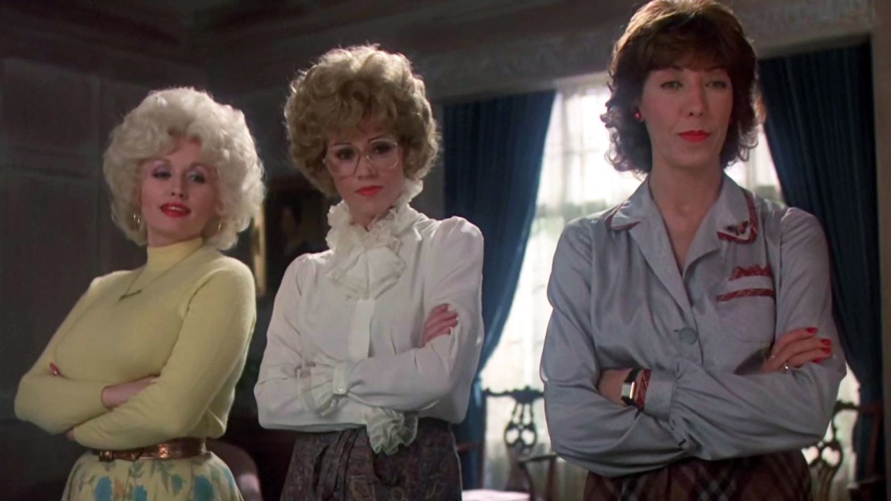 Dolly Parton, Jane Fonda und Lily Tomlin in Nine to Five