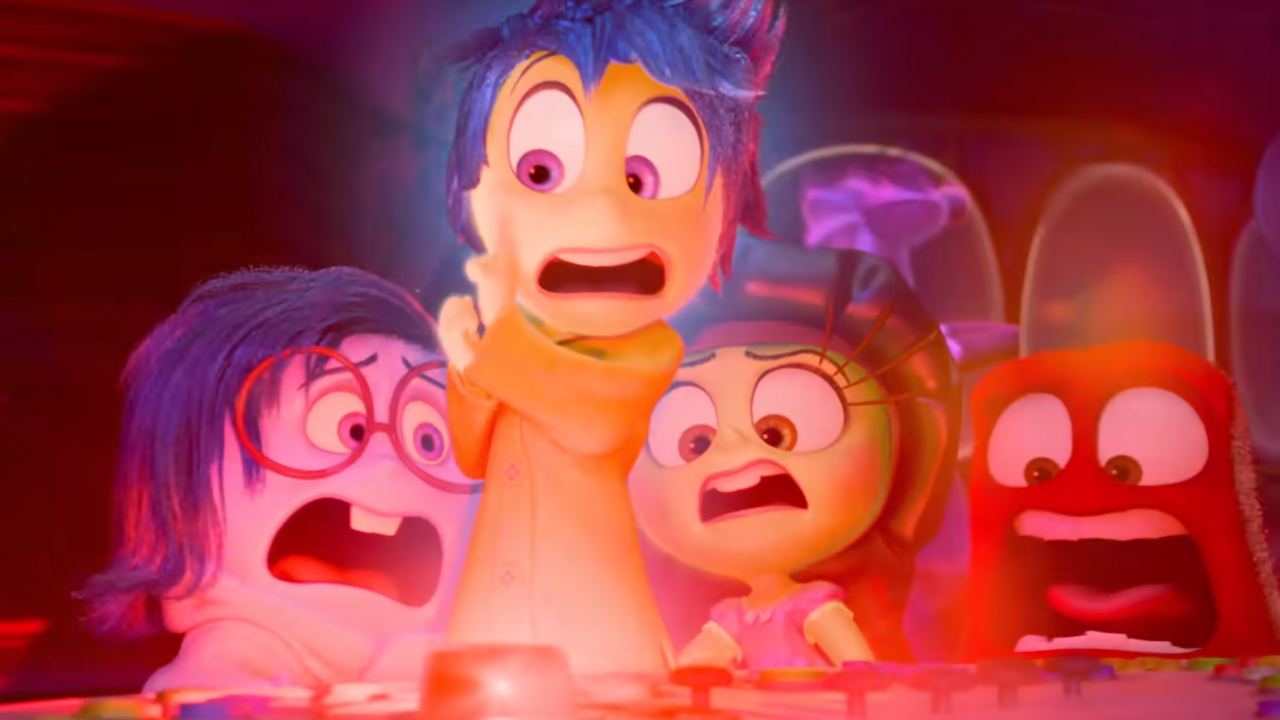 Les émotions font peur dans Inside Out 2.