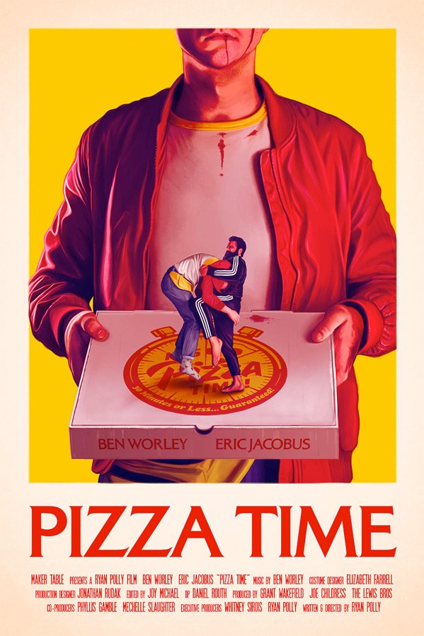 Temps de pizza Poster