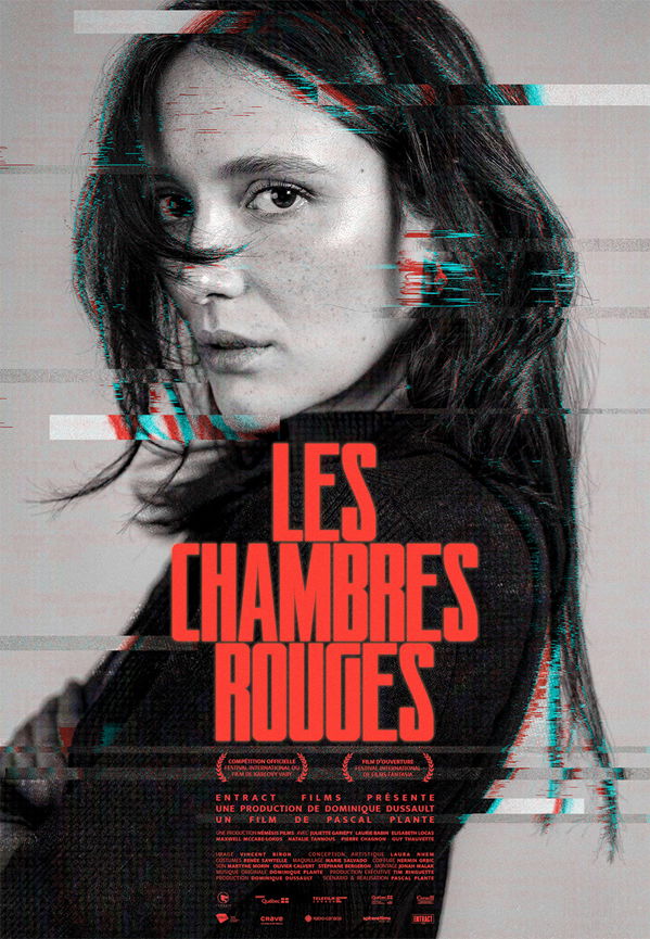 Affiche des chambres rouges