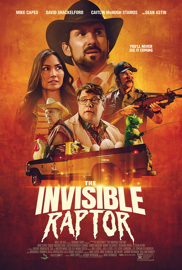 Das unsichtbare Raptor-Poster